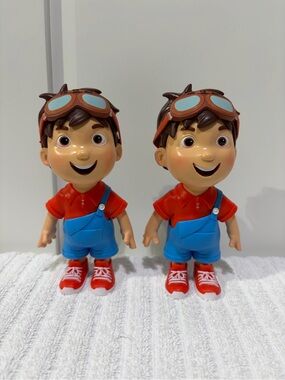 Rare Turkish Airlines Exclusive CoComelon TomTom Figures - Set of 2